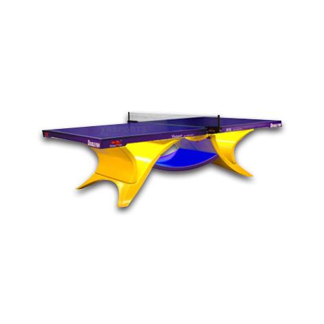 双鱼乒乓球台展翅1型